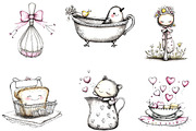 Funny Silver Mother's Day Clipart, an Illustration by Designking (Thumbnail 2 of 5)