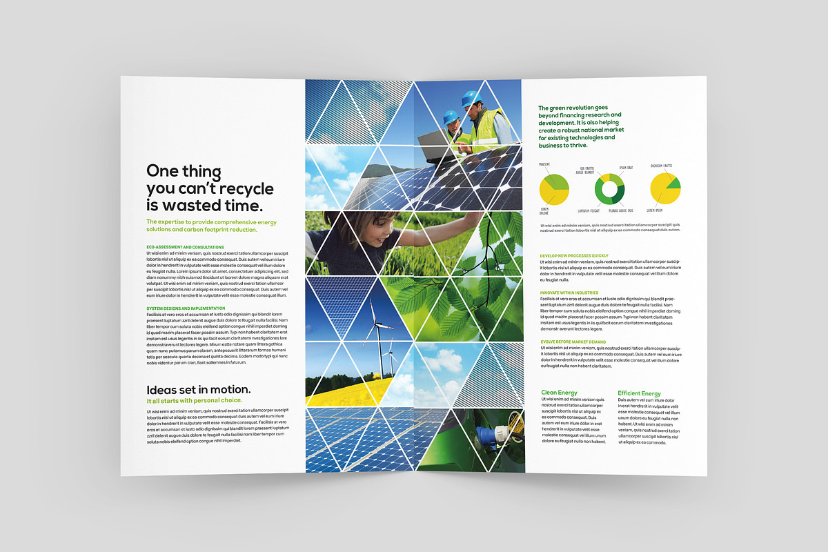 Renewable Energy Brochure Template, a Brochure Template by StockLayouts (Photo 2 of 4)