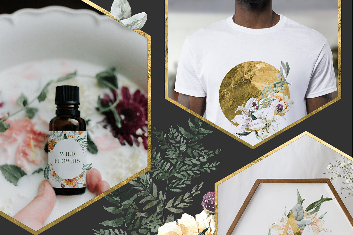FLORISTA Huge Floral Collection, an Illustration by Cat In Colour (Photo 2 of 14)