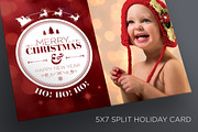 Christmas/New Years Card Template, a Card Template by xxDeadPixels (Thumbnail 1 of 3)