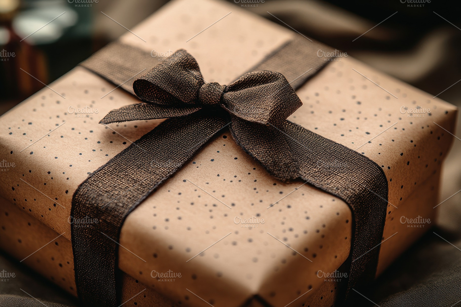 Close-up of a beautifully wrapped gi, a Photo by Tanuart