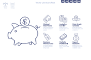 Business Icons Set, an Outline Icon by Ilia Design (Thumbnail 3 of 6)