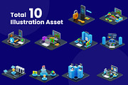 3D Isometric Technology Pack, an Illustration by novia99design (Thumbnail 5 of 6)