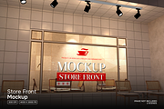 Store Front Mockup, an Advertising Mockup by Permadi Creative (Thumbnail 1 of 3)