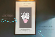 Abstract Florals Cosmos Collection, an Illustration by White Lane Studio (Thumbnail 7 of 9)