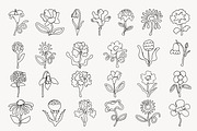 Whimsy Bloom: 75 Flowers Collection, an Object Illustration by Veyla (Thumbnail 7 of 17)
