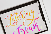Lettering Brush For Procrete, a Brush Add-On by ValeryDan (Thumbnail 5 of 5)