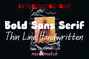 Drama Queendom Playful Vibe Duo, a Sans Serif Font by Struvictory.art (Thumbnail 2 of 10)