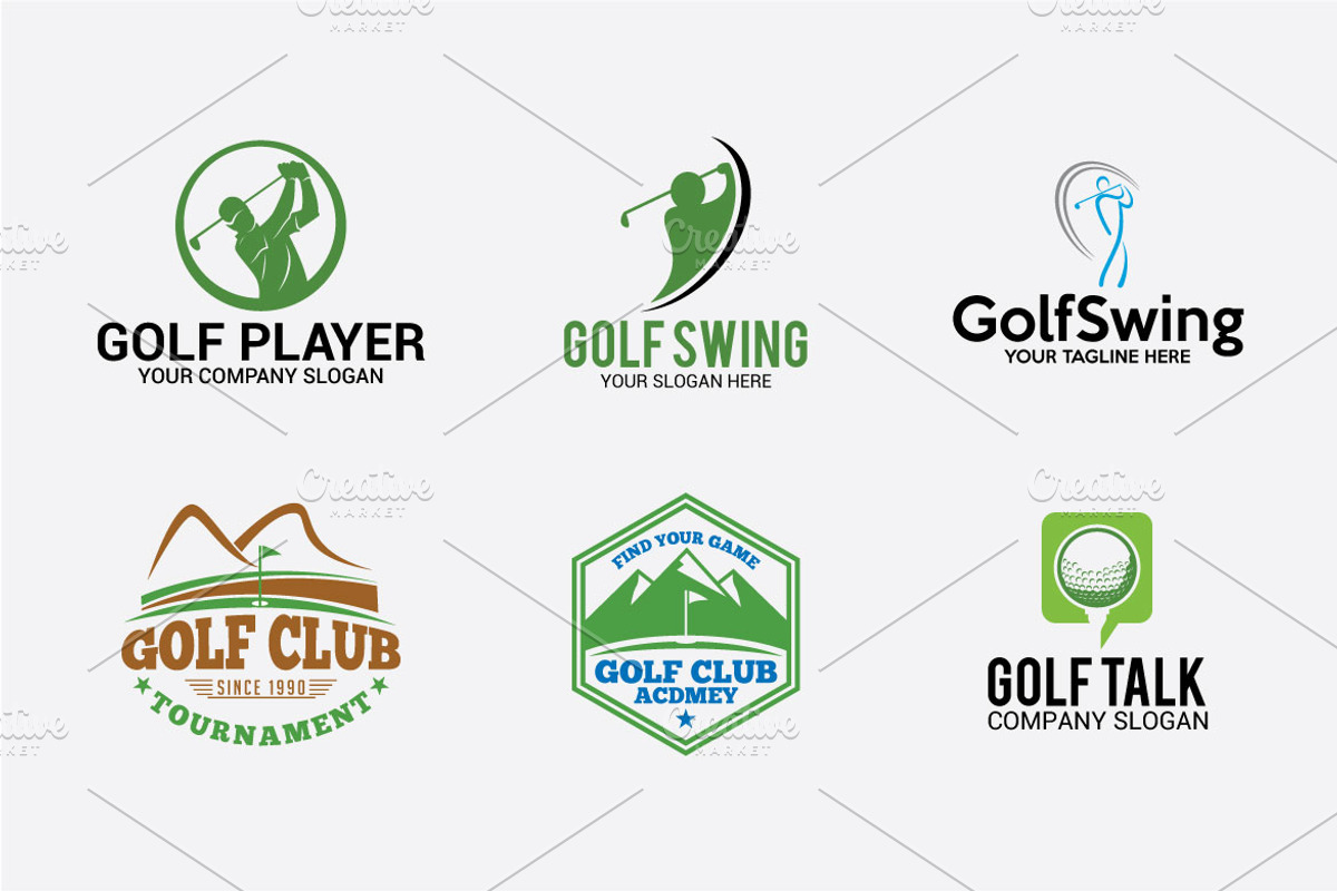 66 SPORTS Logo Templates BUNDLE, a Branding & Logo Template by shazi (Photo 5 of 12)