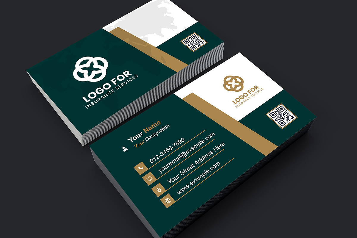 Editable Clean Business Card PSD preview 5