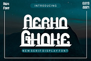 AerhoGhoke, a Sans Serif Font by Kenrichi (Thumbnail 1 of 5)