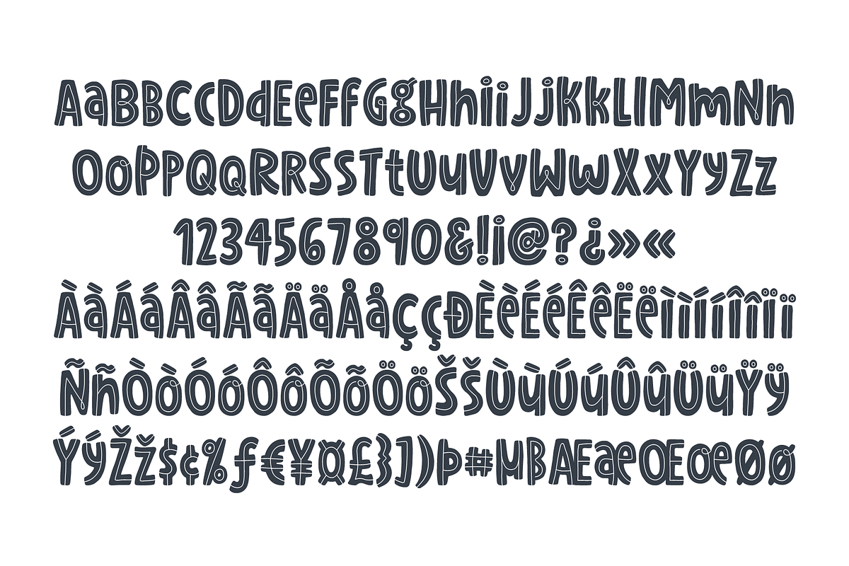 Skiba Font preview 7