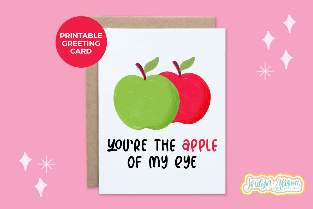 Printable Fruit Puns Cards, a Graphic by Jordyn Alison Designs (Photo 5 of 7)