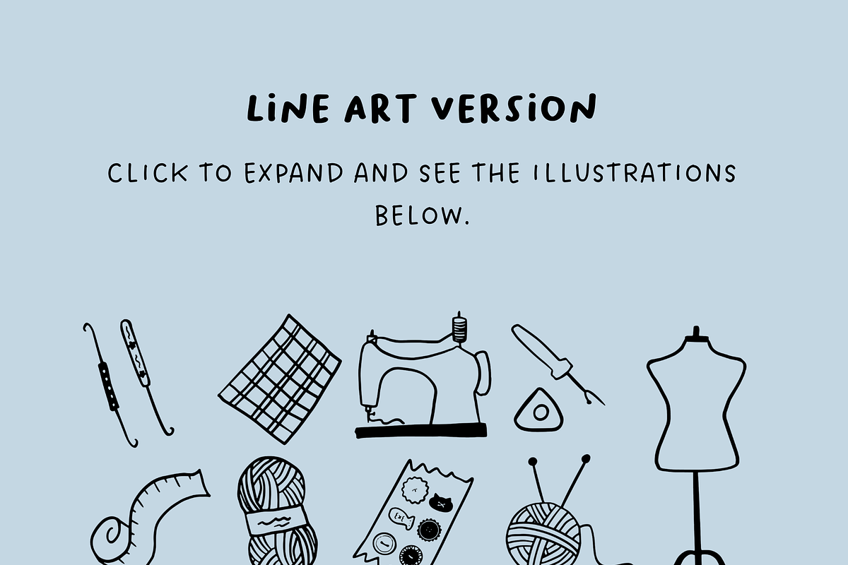 108 Sewing Illustration Collection, an Object Illustration by The Journey Atelier (Photo 5 of 17)