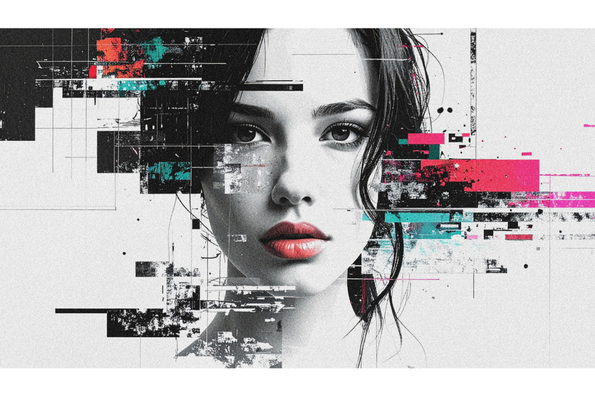 Beautiful Noise 2 Abstract Collages, a Texture Illustration by Offset (Photo 3 of 21)