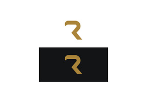 Initial letter R logo geometry., a Branding & Logo Template by LOGOCREATIVE
