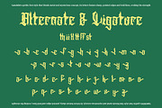 Lancielot - Medieval Blackletter, a Blackletter Font by Dhabee (Thumbnail 6 of 15)