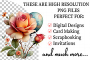Whimsical Birthday Flowers Clipart, an Illustration by Daily.Designs (Thumbnail 2 of 8)