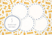 Watercolor Pasta Clipart Set, a Food Illustration by Jelena Sardi (Thumbnail 3 of 8)