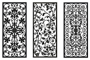 Elegant Lasercut Panel Vector Set, an Illustration by Amazin_art (Thumbnail 6 of 21)