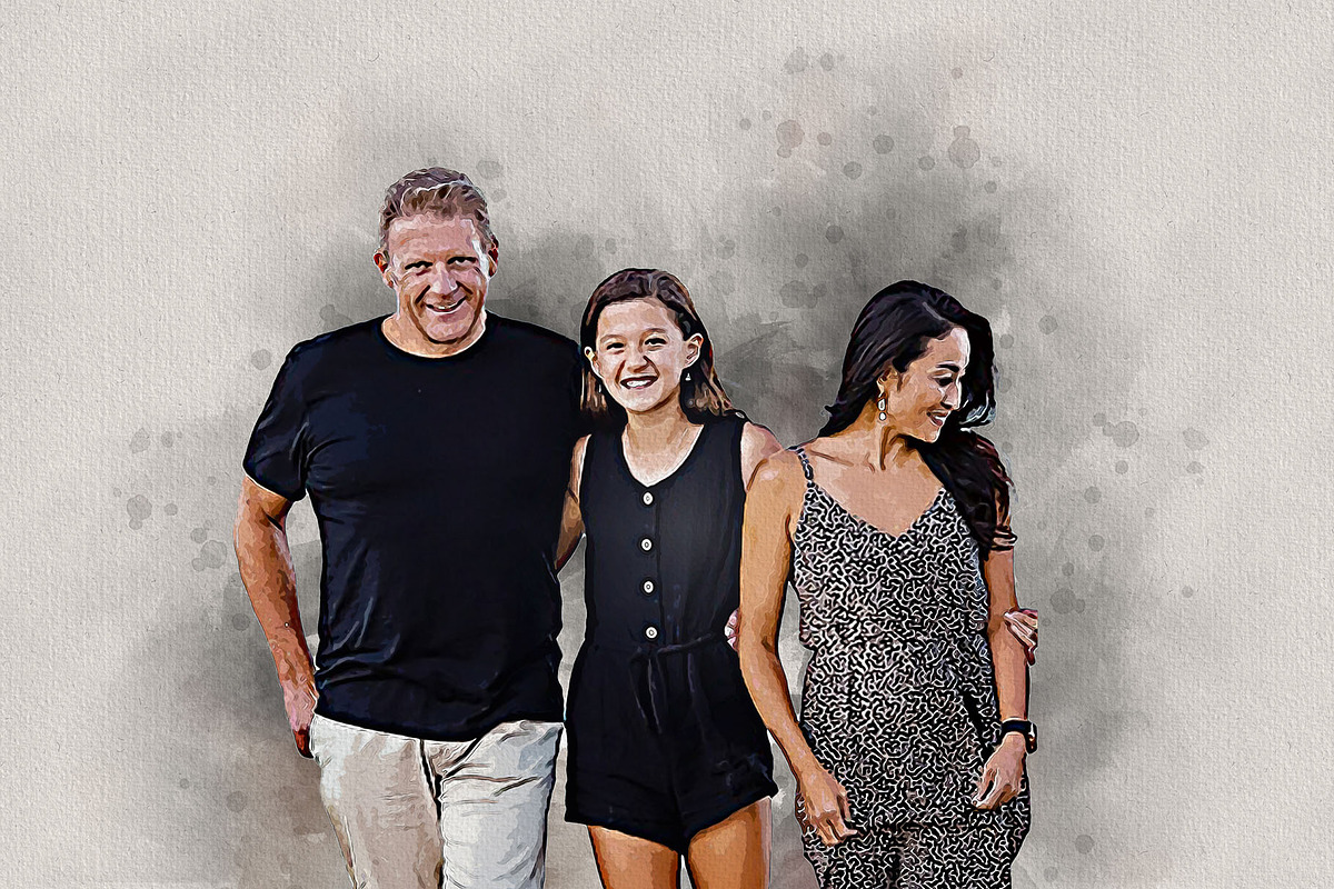 Costume Family Watercolor Art, an Action Add-On by MRI STUDIO (Photo 18 of 27)