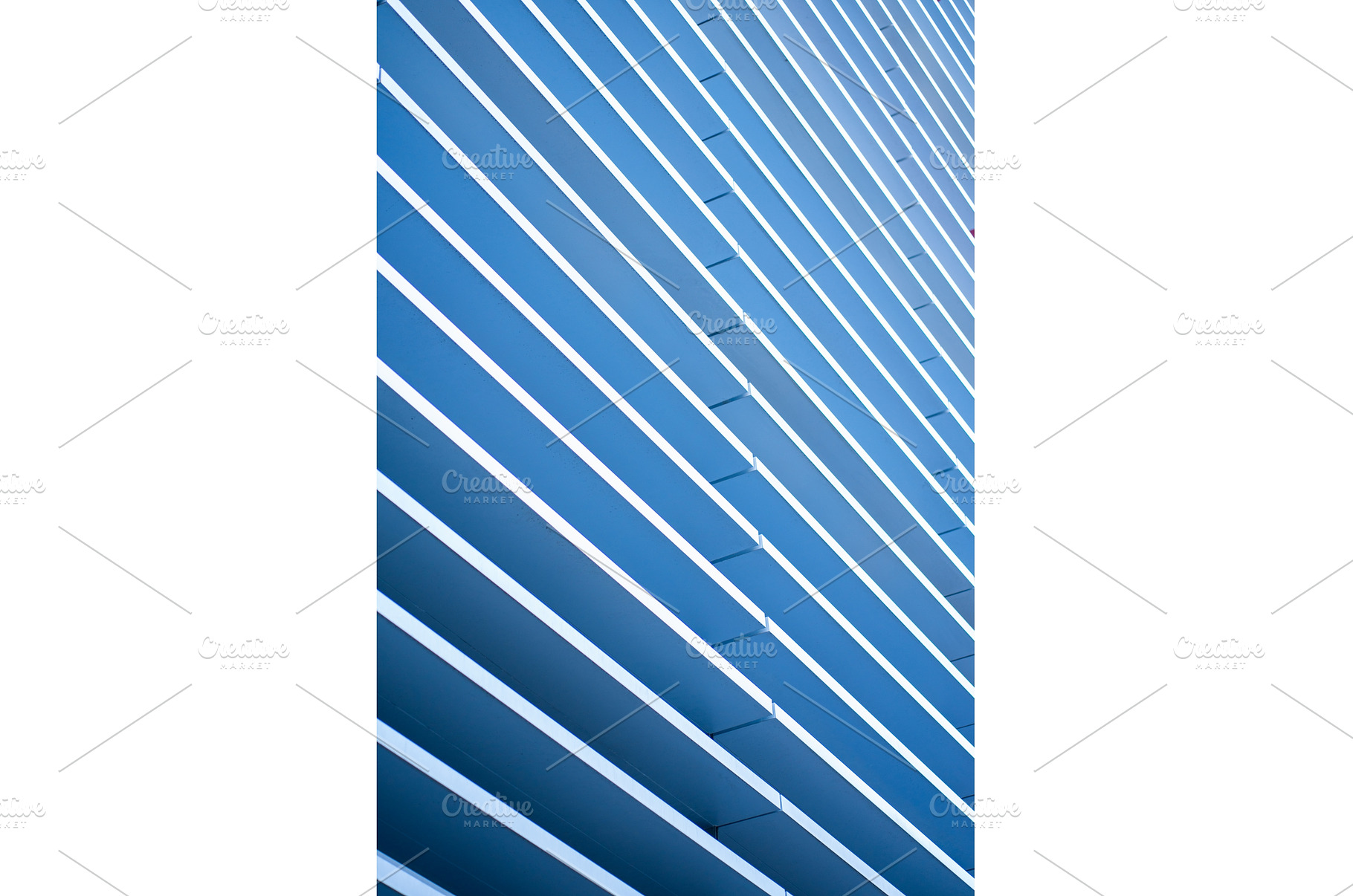 Blue building facade displaying, an Architecture Photo by volodymyrshtun13795