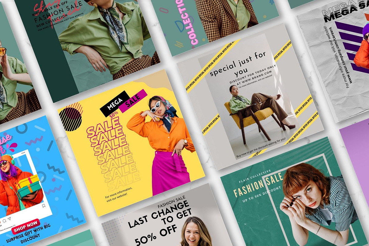Instagram Canva Template, a Social Media Template by kreatifreya