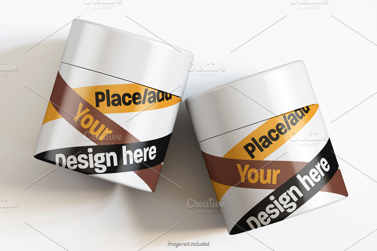 Mini paper tube mockup bundles, a Packaging Mockup by Ambo Ampeng (Photo 26 of 36)