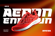 BREGA – Bold Sport Display Font, a Font by Vroz Studio (Thumbnail 3 of 8)