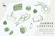 Italian Summer Collection | 100+, a Food Illustration by Karma (Thumbnail 9 of 19)