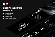 Agency Brand Guidelines Template, a Presentation Template by bonjourdsgnco (Thumbnail 1 of 4)