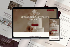 Squarespace Bakery Template, a Squarespace Template by Pretty Boss Designs