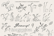 Rainswept Autumn Line Art Collection, an Object Illustration by Purple (Thumbnail 7 of 15)