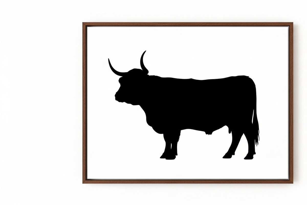 Rustic Highland cow wall art design, an Illustration by Amazin_art (Photo 26 of 40)