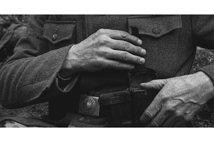 World War II German Soldier Cleaning, an Industrial Photo by Our Amazing World
