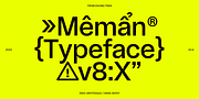 DT Meman, a Sans Serif Font by DType (Thumbnail 1 of 7)
