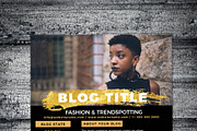 GOLD SPLASH MEDIA KIT TEMPLATE, a Presentation Template by Graphic Template Co (Thumbnail 2 of 3)