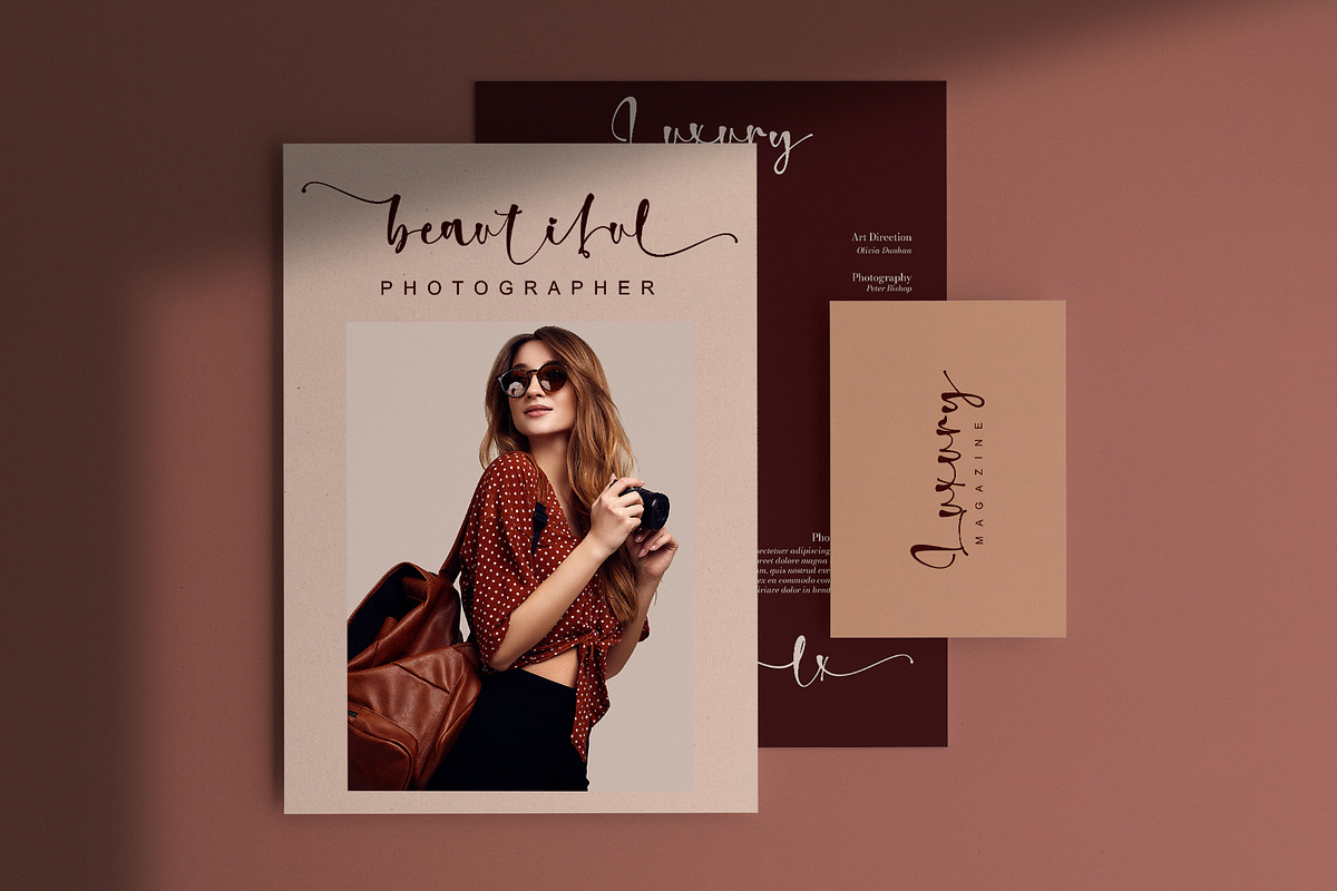 Rossellia, a Script Font by Stefani Letter (Photo 3 of 12)