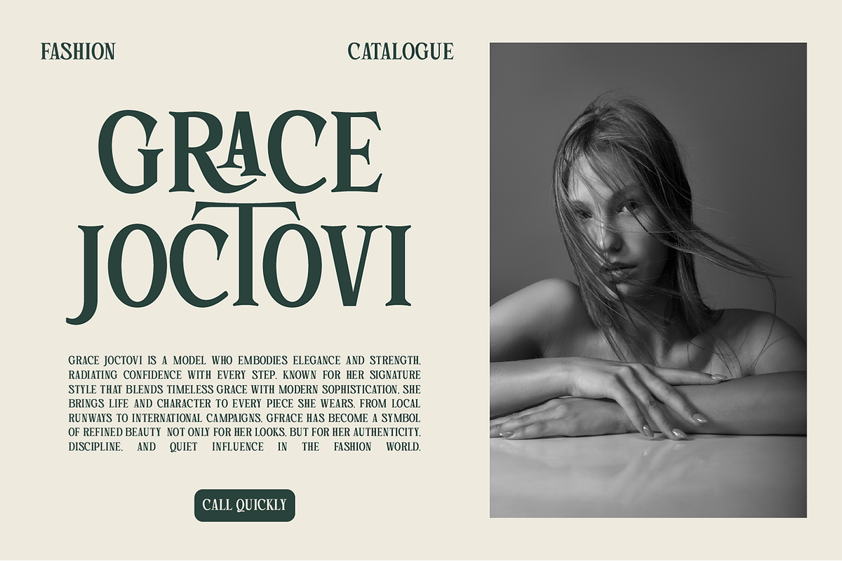 Stained Iron Playful Serif, a Serif Font by Haps Space (Photo 3 of 12)