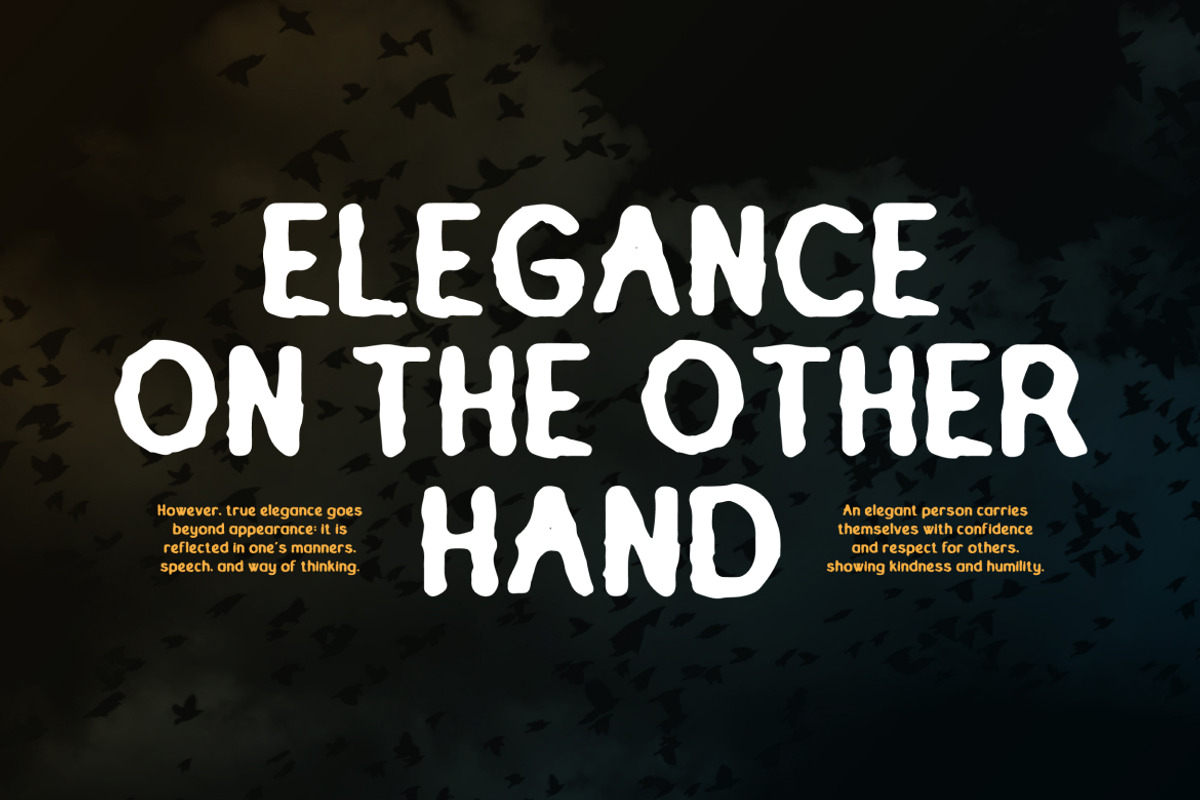 Bravemont Creative Typeface Font, a Sans Serif Font by Vadovastd (Photo 4 of 7)