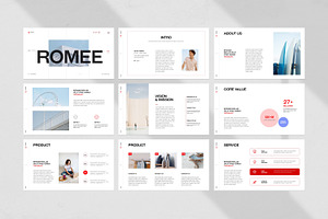 Romee Business Presentation Template