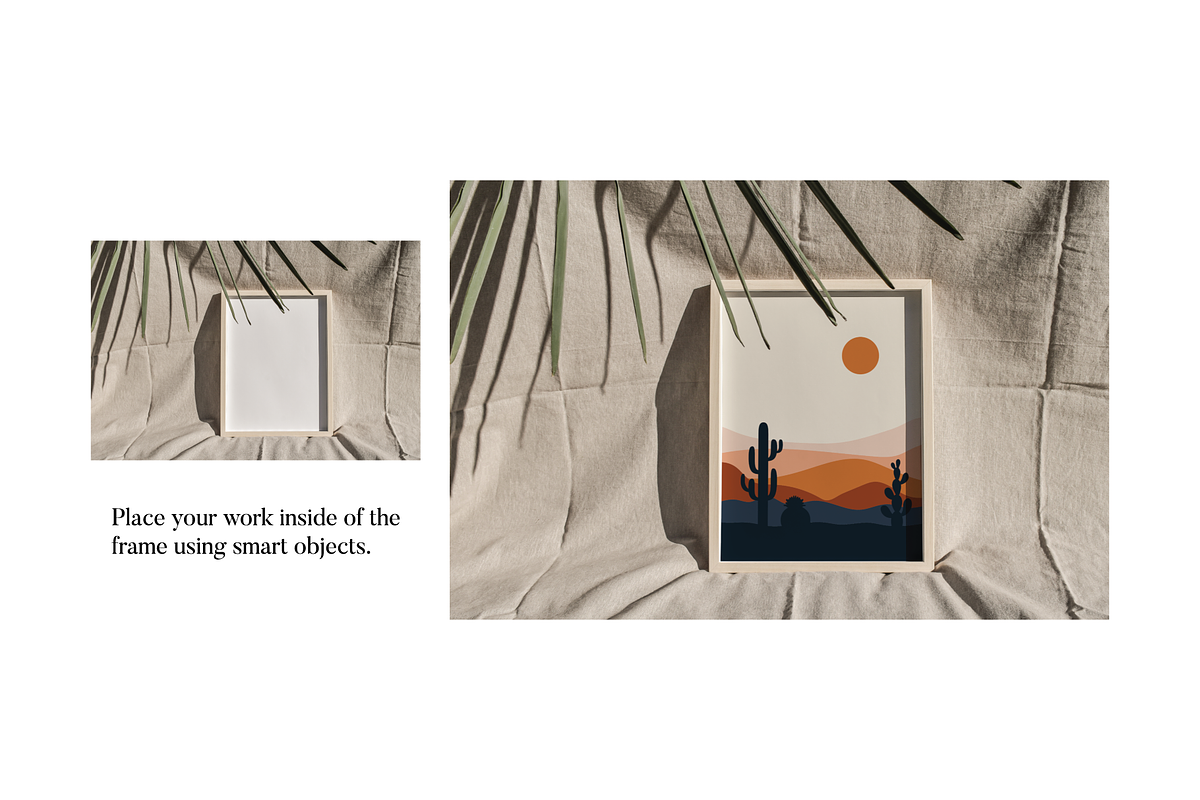 Picture Frame Mockup Ultra Bundle 2, a Household Mockup by Saguaro Digital (Photo 16 of 32)