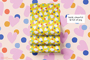 Hearts & Dots seamless patterns, a Pattern Graphic by iliveinoctober (Thumbnail 4 of 12)