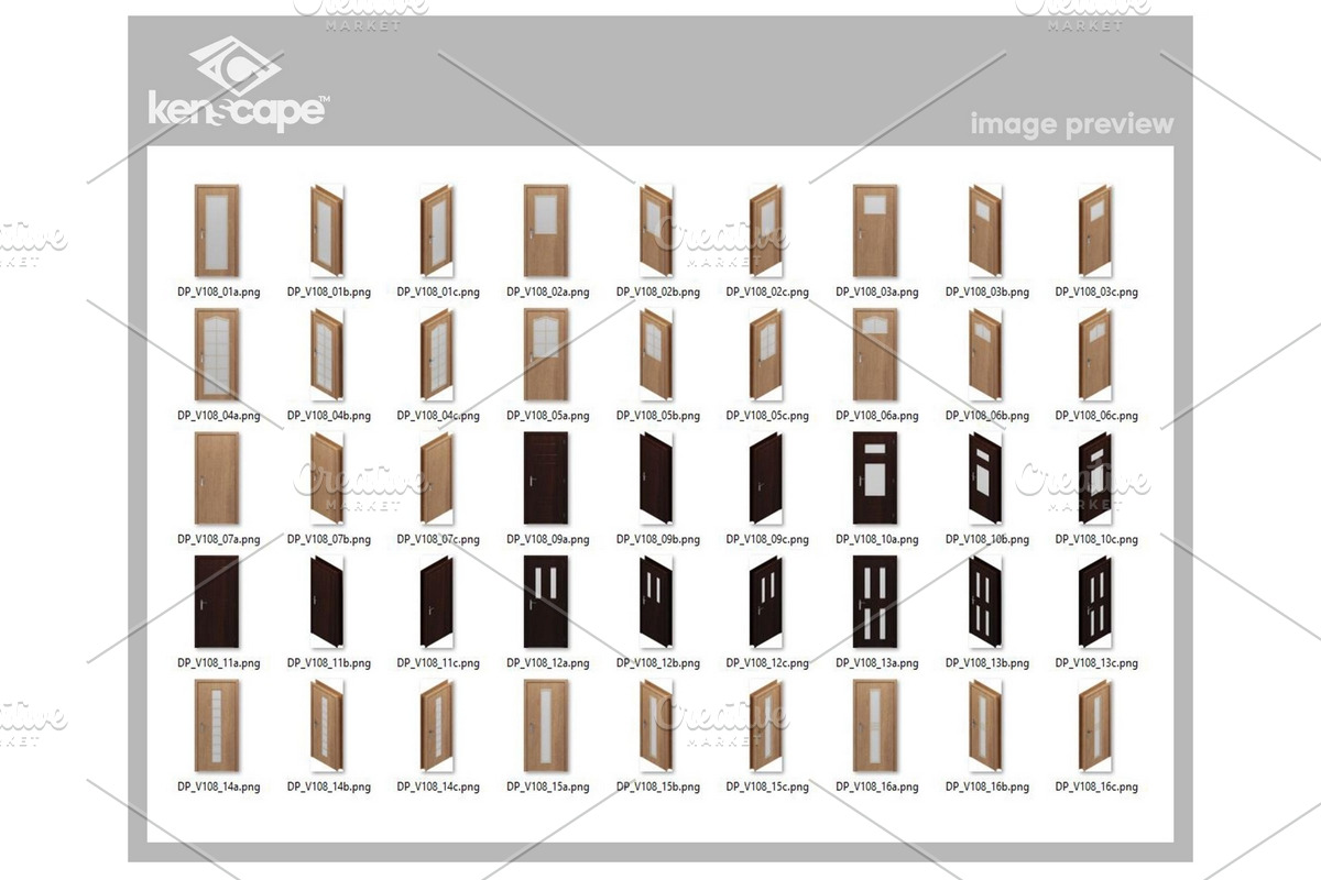 45 Door Panels Overlay, an Industrial Photo by KenScape (Photo 3 of 3)
