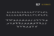 RESADEN | Athletic Font, a Font by twinstd (Thumbnail 11 of 15)