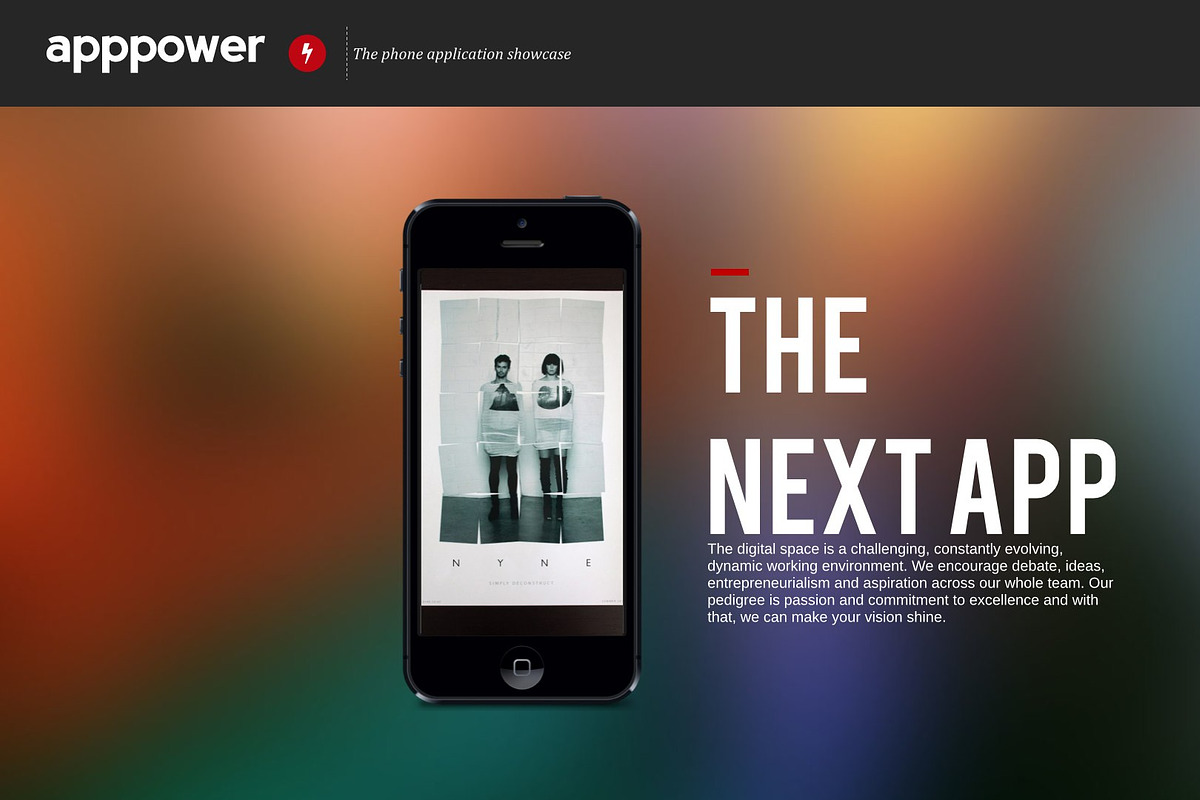 AppPower Keynote Template, a Presentation Template by Warna Works (Photo 2 of 5)