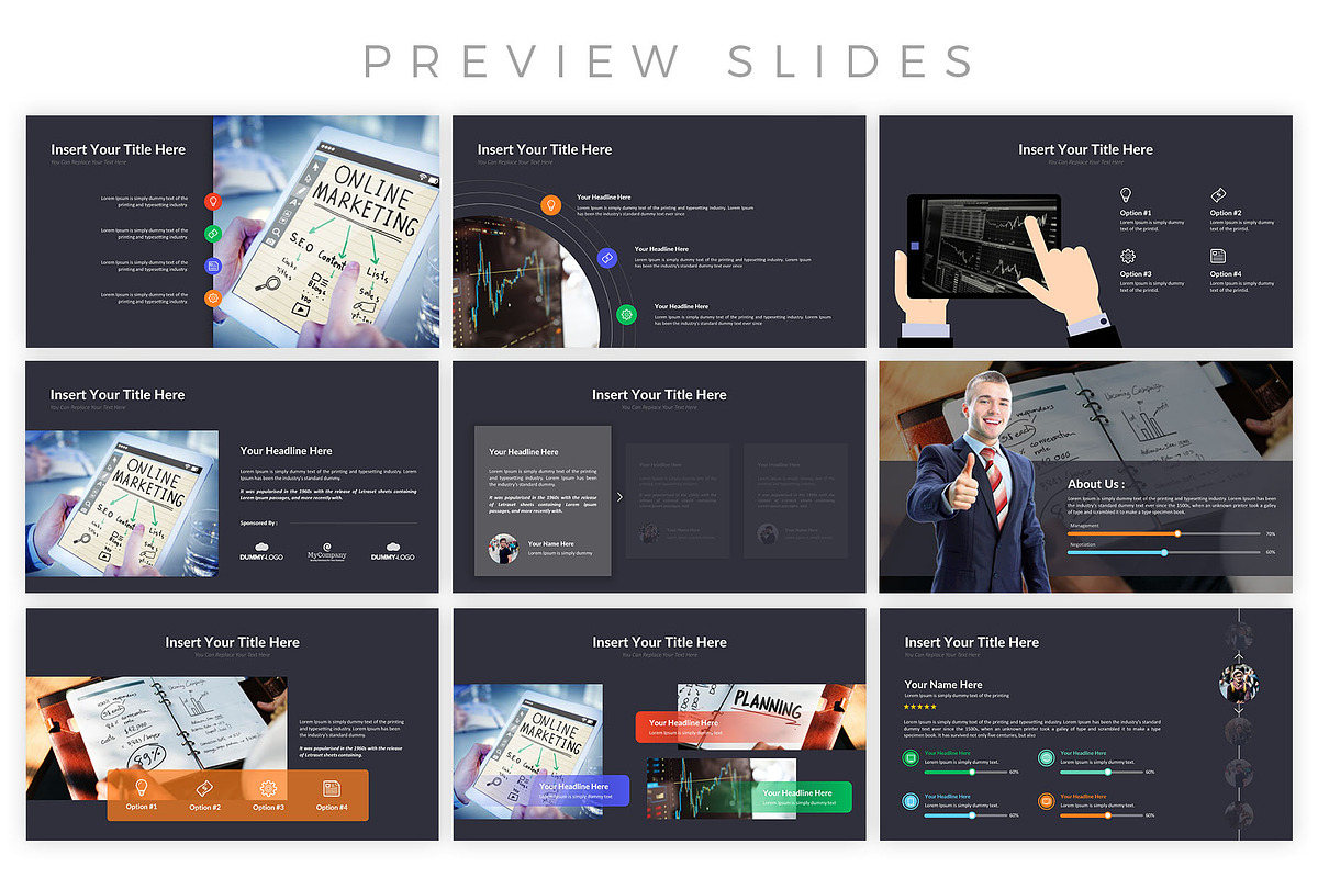 Digital Marketing Presentation Tem, a Presentation Template by Digitcase x Wealthwells (Photo 3 of 4)