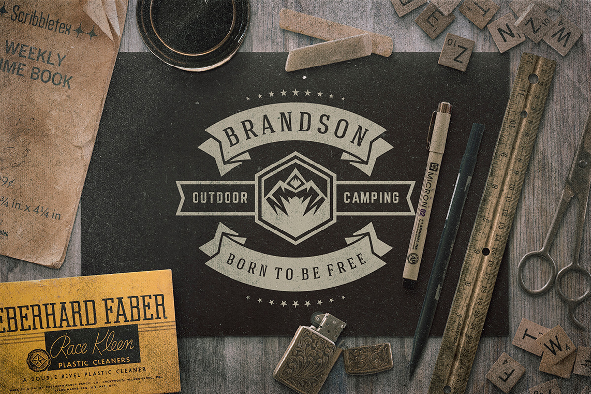 280 Outdoor logos and badges, a Branding & Logo Template by Vasya Kobelev (Photo 47 of 83)