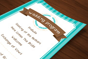 Wedding Invitations Set - Turquoise, an Invitation Template by Elegrad Design Agency (Thumbnail 7 of 12)