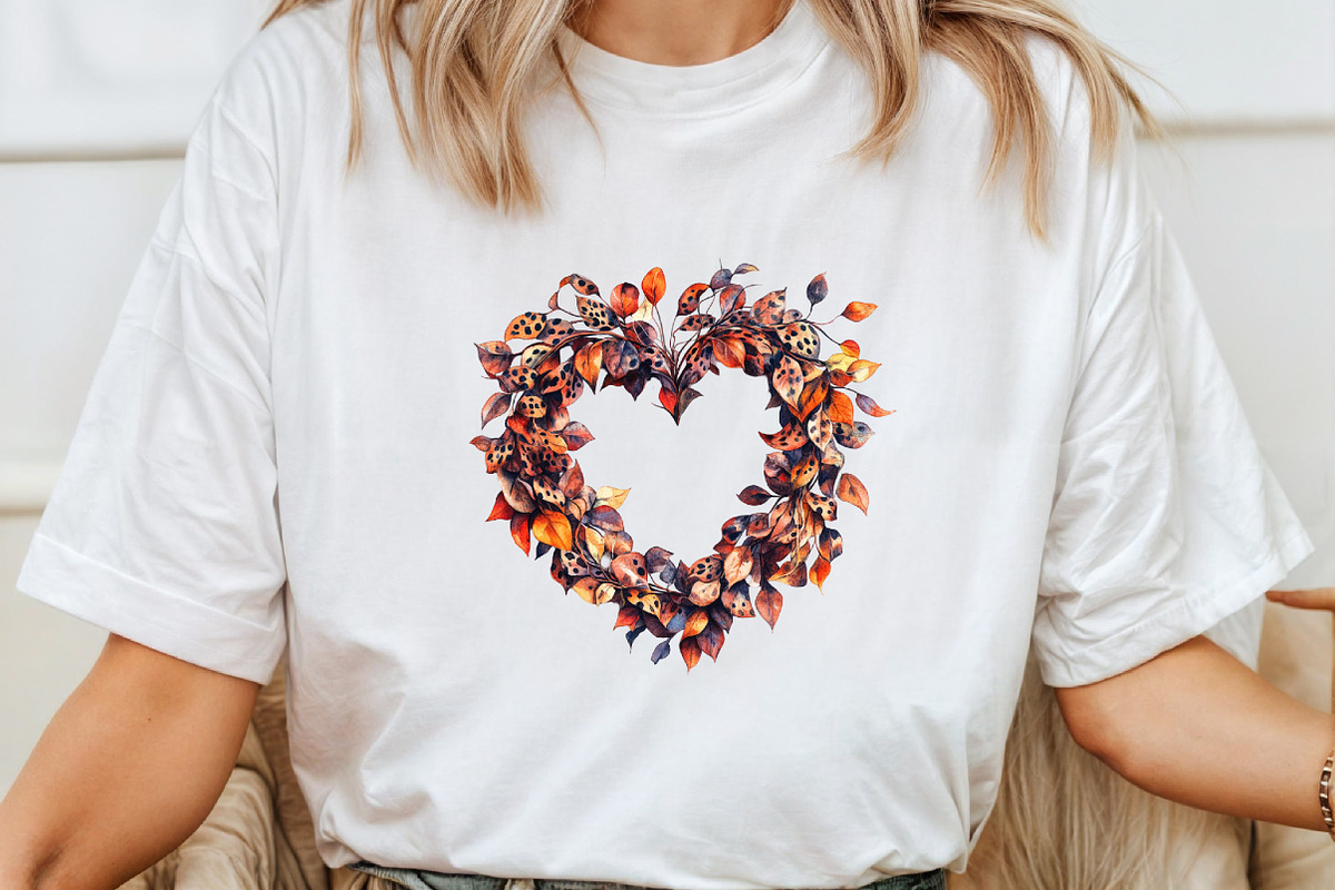 Watercolor Leopard Print Autumn Clip, an Illustration by Pixels.Craft (Photo 5 of 7)